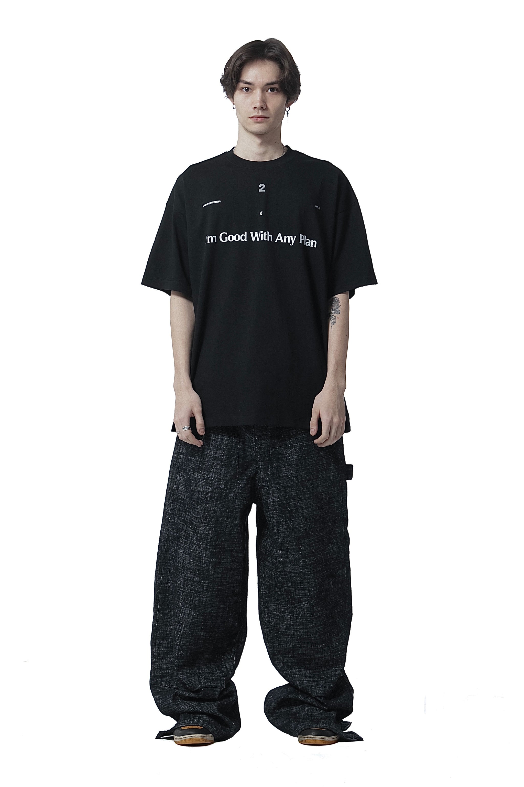 Combination Print T-shirt (Reflective)