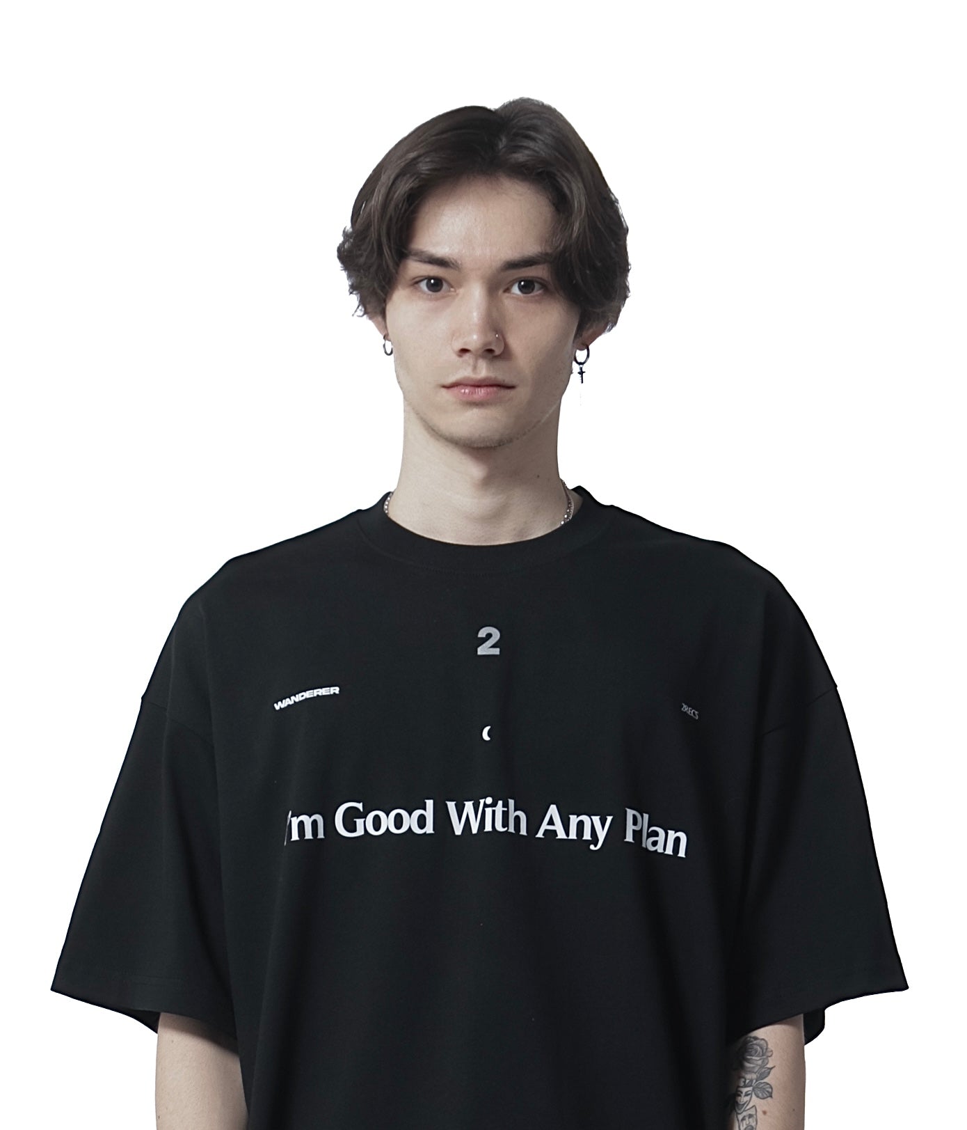 Combination Print T-shirt (Reflective)