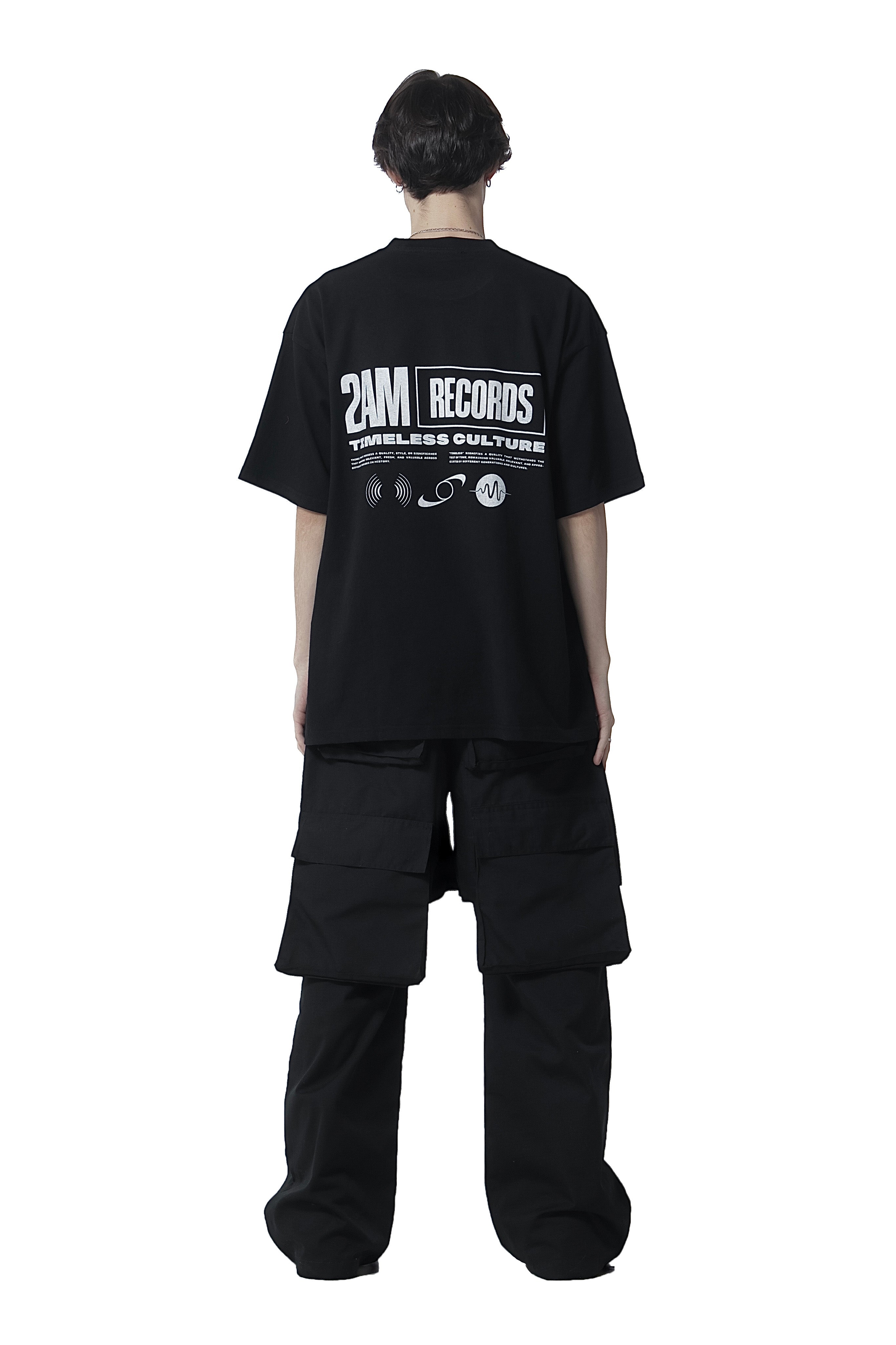 Washed Print T-shirt – 2AMRECORDS