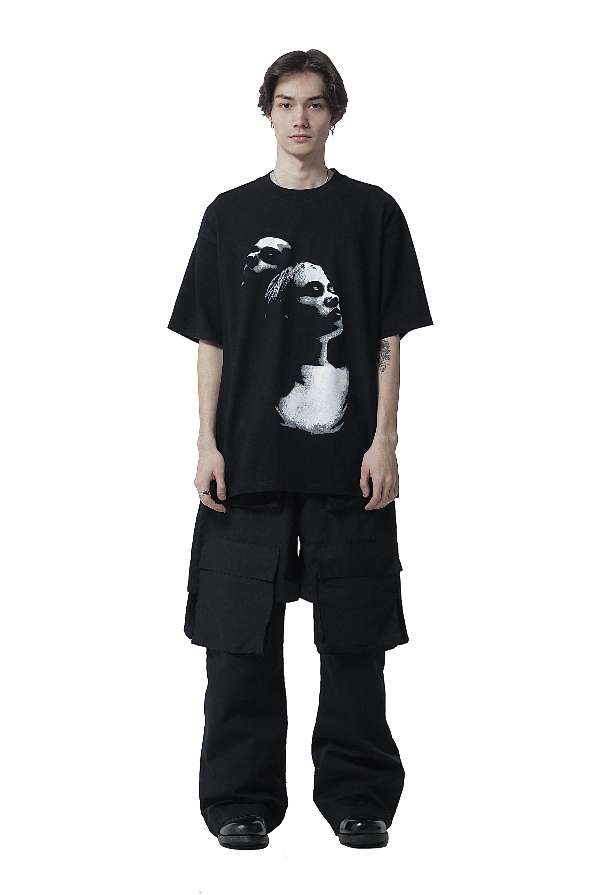 Combination Print T-shirt